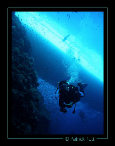 The boat is playing with the light - Egypt - Lumix FX01 by Patrick Tutt 